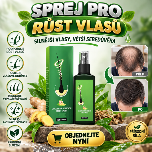 Sprej pro růst vlasů