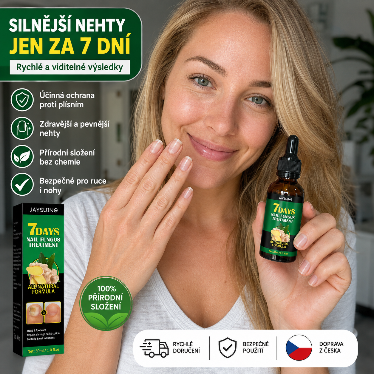 Antimykotický olej na nehty